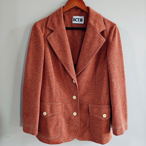 Vintage Textured Blazer - Picture 11 of 14